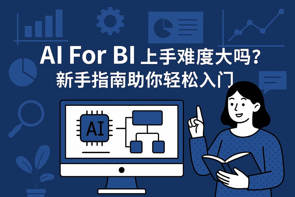 AI For BI上手难度大吗？新手指南助你轻松入门